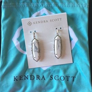 NWT Kendra Scott Fran Marble Earrings